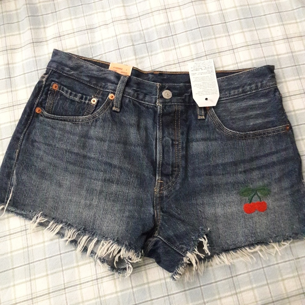 Levi's short button - fly